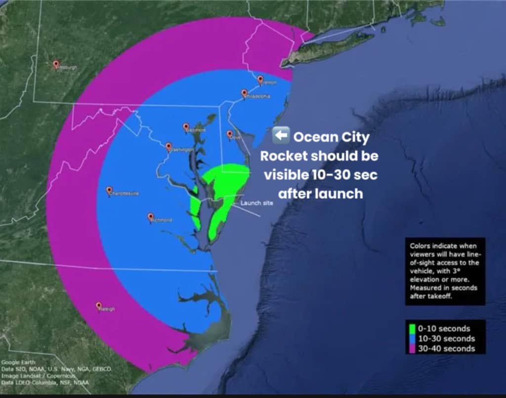 Oc Rokea Catch NASA's TOMEX+ Rocket Launch from Ocean City Tonight - ocnjlocal