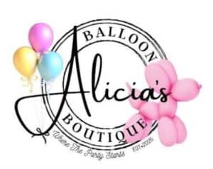 Alicia balloon Boutique logo
