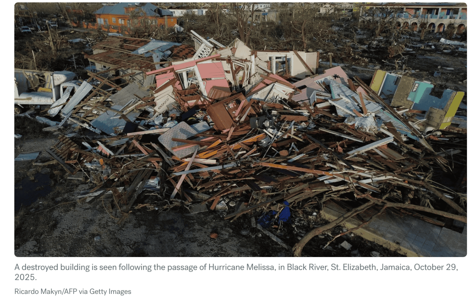 OCNJ Local Landmark church hurricane melissa relief