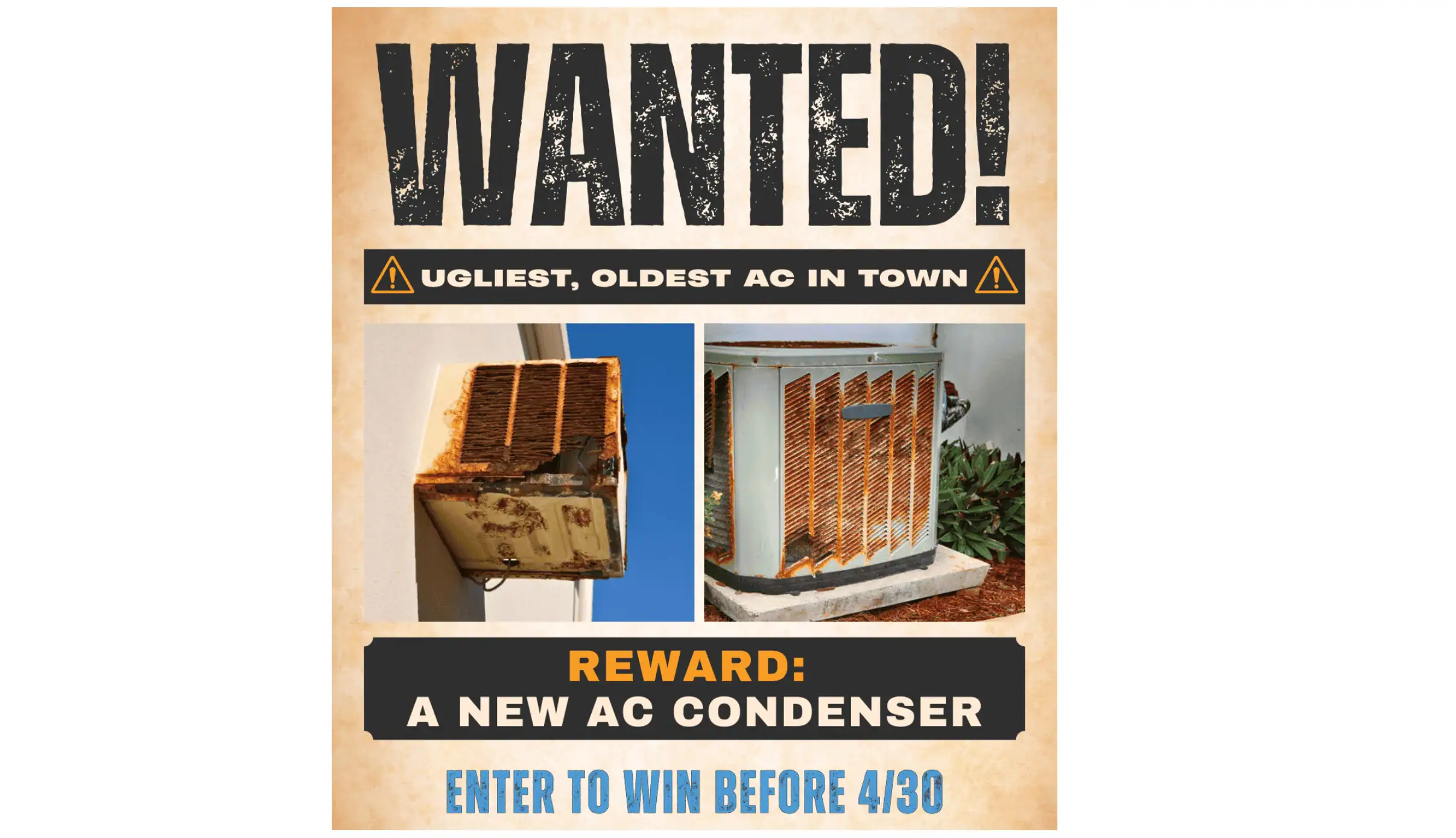 Broadley's Ulgy AC Unit contest
